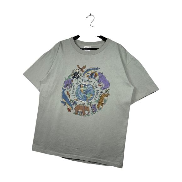 Vintage Harborside Graphics There's no Planet Like Home T-Shirt Large - Picture 3 of 7